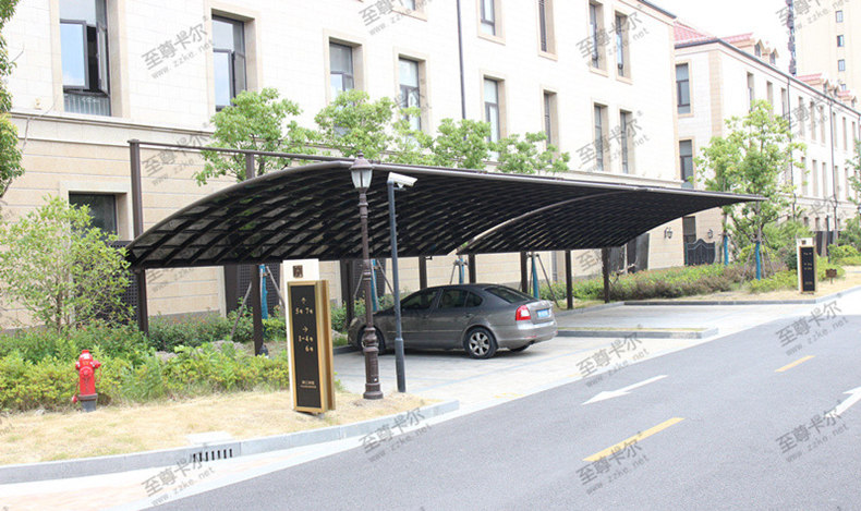 專業(yè)車棚廠家，定制安裝鋁合金車棚認(rèn)準(zhǔn)至尊卡爾