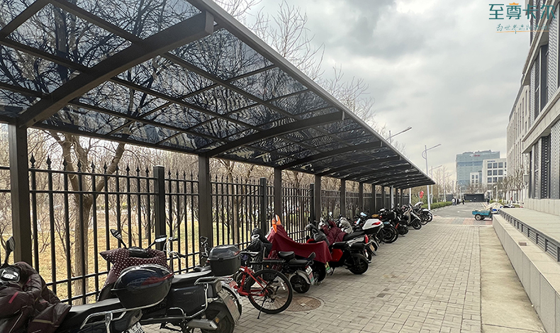 北京自行車棚制作？電動車雨棚？